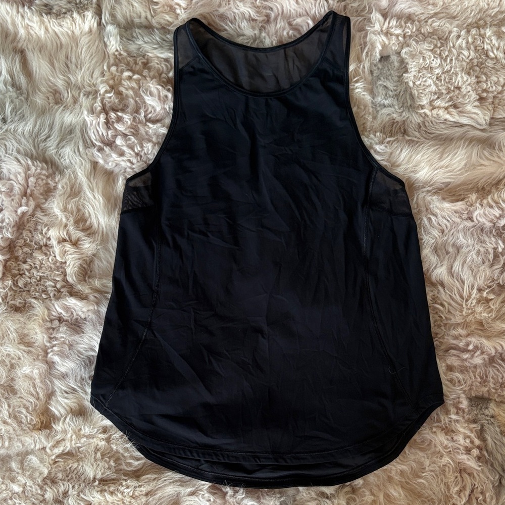 lululemon athletica Black Tank Top